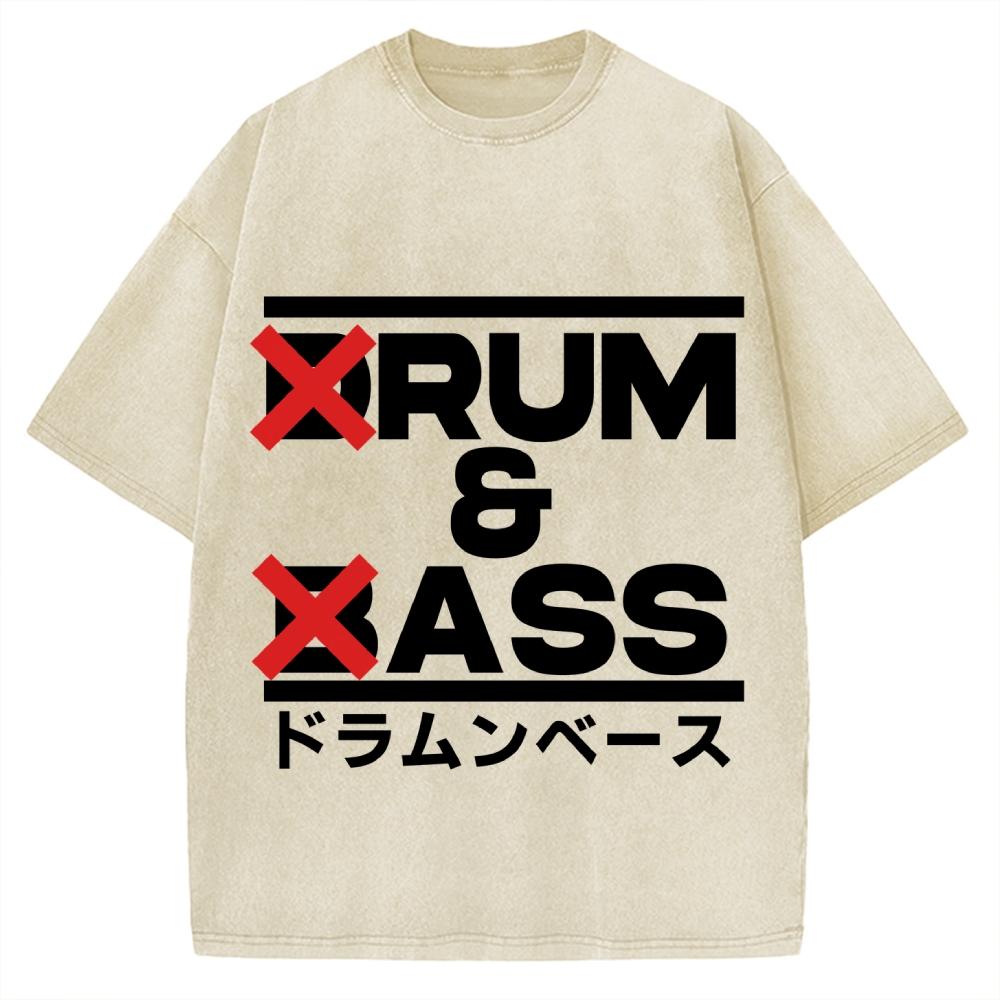 Drum & Bass Vintage Washed T-shirt