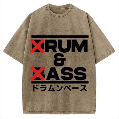 Drum & Bass Vintage Washed T-shirt