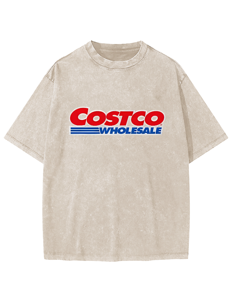 Costco Retro Vintage Washed T-shirt