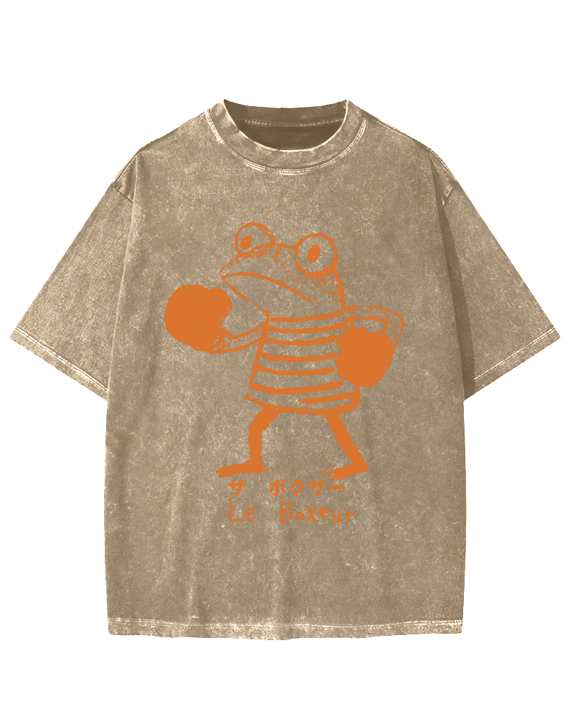The Frog Boxer Vintage Washed T-shirt