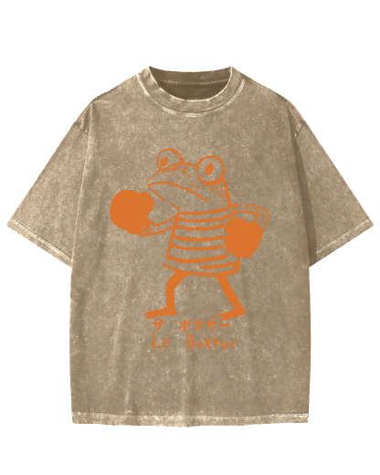 The Frog Boxer Vintage Washed T-shirt