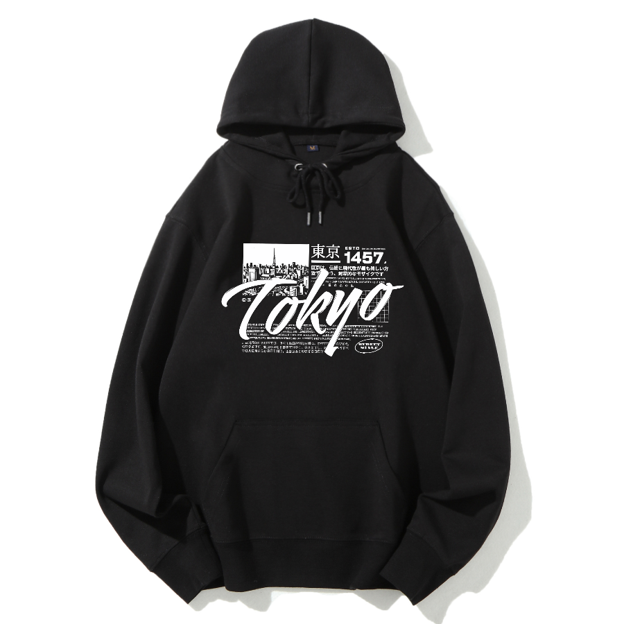 Tokyo, Japan Cotton Hoodie