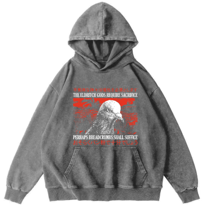 Vintage Dove Japanese Washed Hoodie-Zazasy