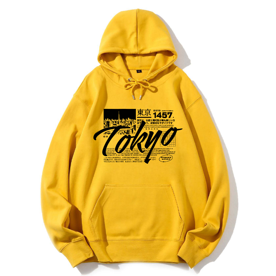 Tokyo, Japan Cotton Hoodie