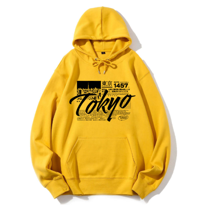 Tokyo, Japan Cotton Hoodie
