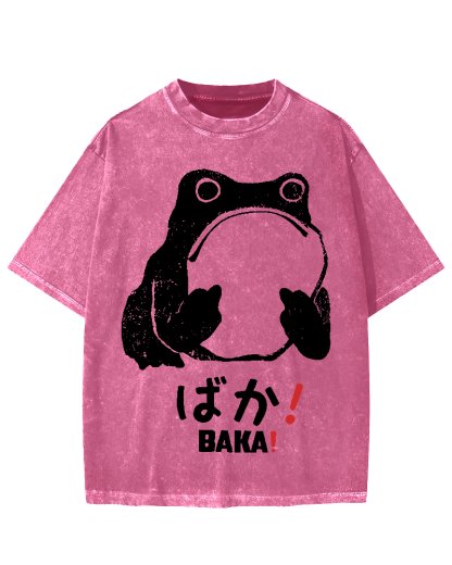 Stupid Frog Vintage Washed T-shirt