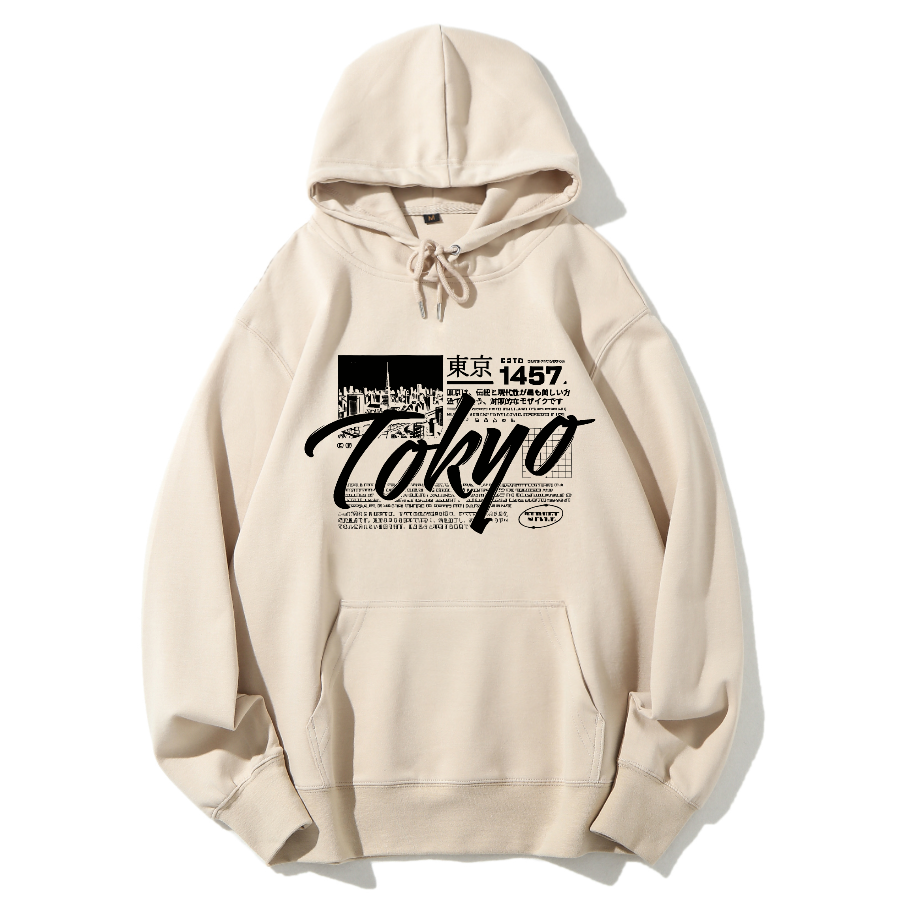Tokyo, Japan Cotton Hoodie