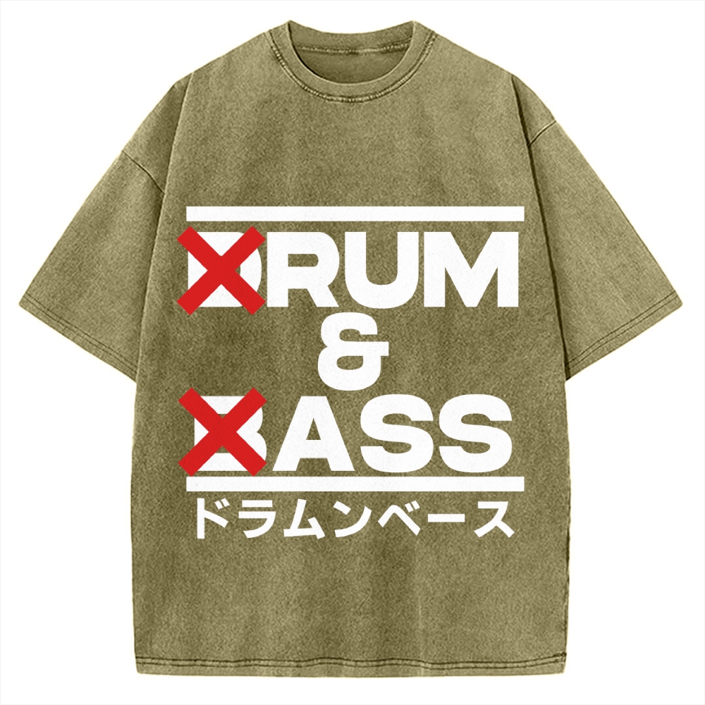Drum & Bass Vintage Washed T-shirt