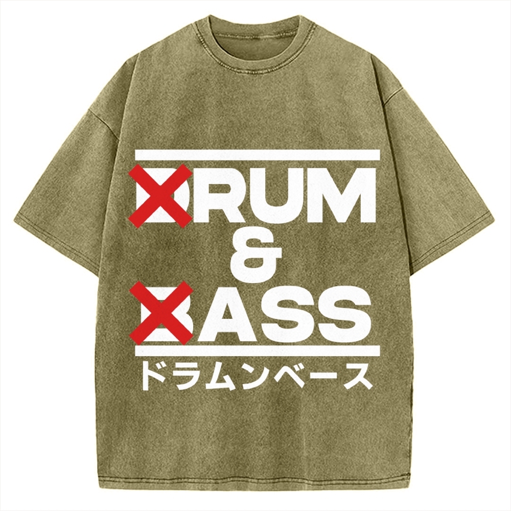 Drum & Bass Vintage Washed T-shirt