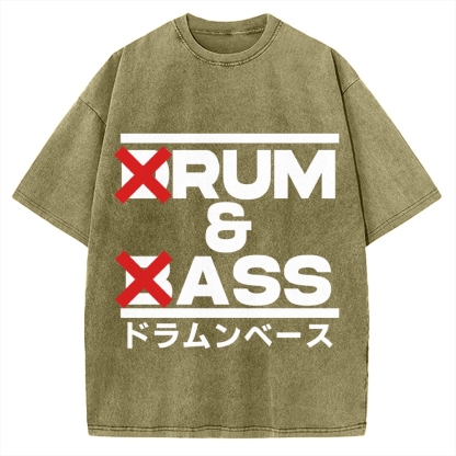 Drum & Bass Vintage Washed T-shirt