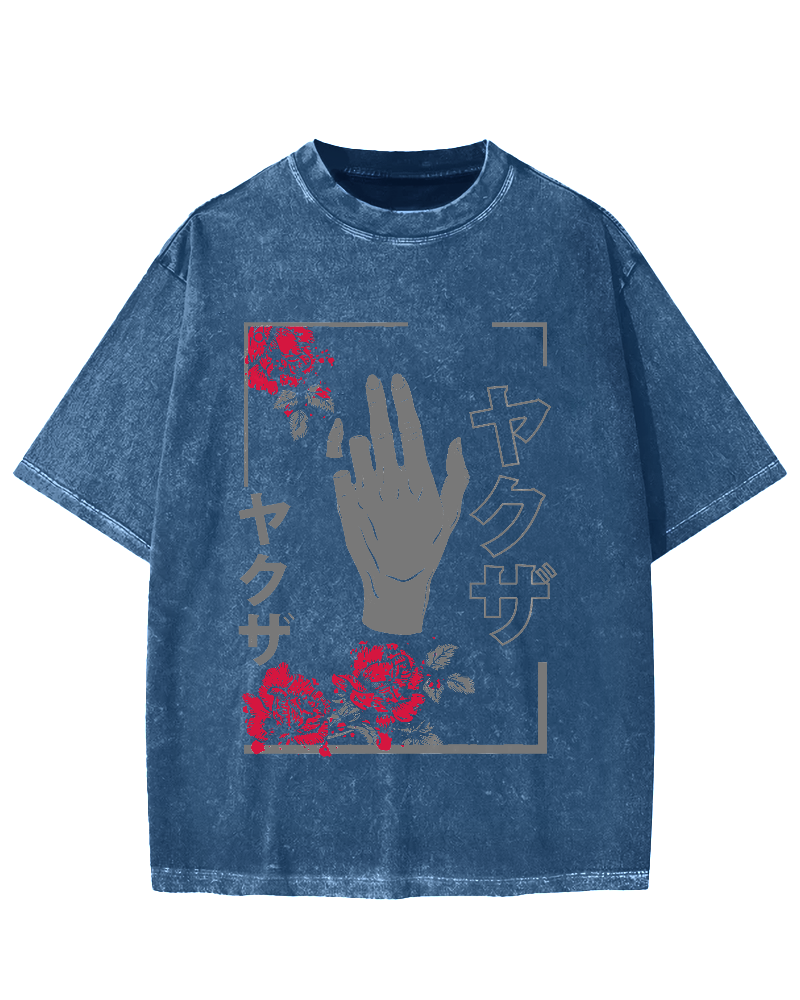 Broken Promise Yakuza Vintage Washed T-shirt