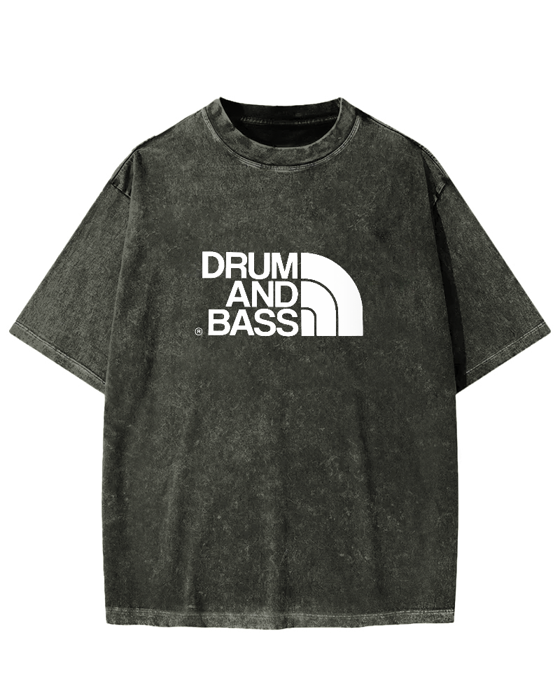 Drum & Bass Vintage Washed T-shirt