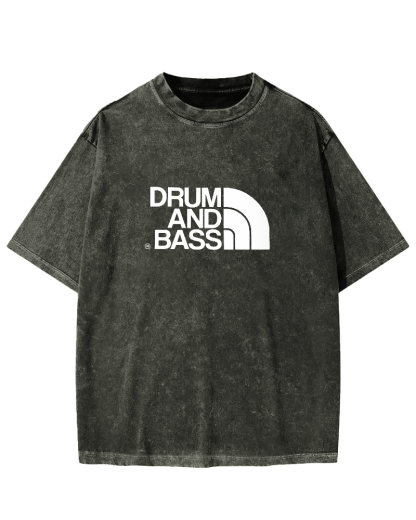 Drum & Bass Vintage Washed T-shirt