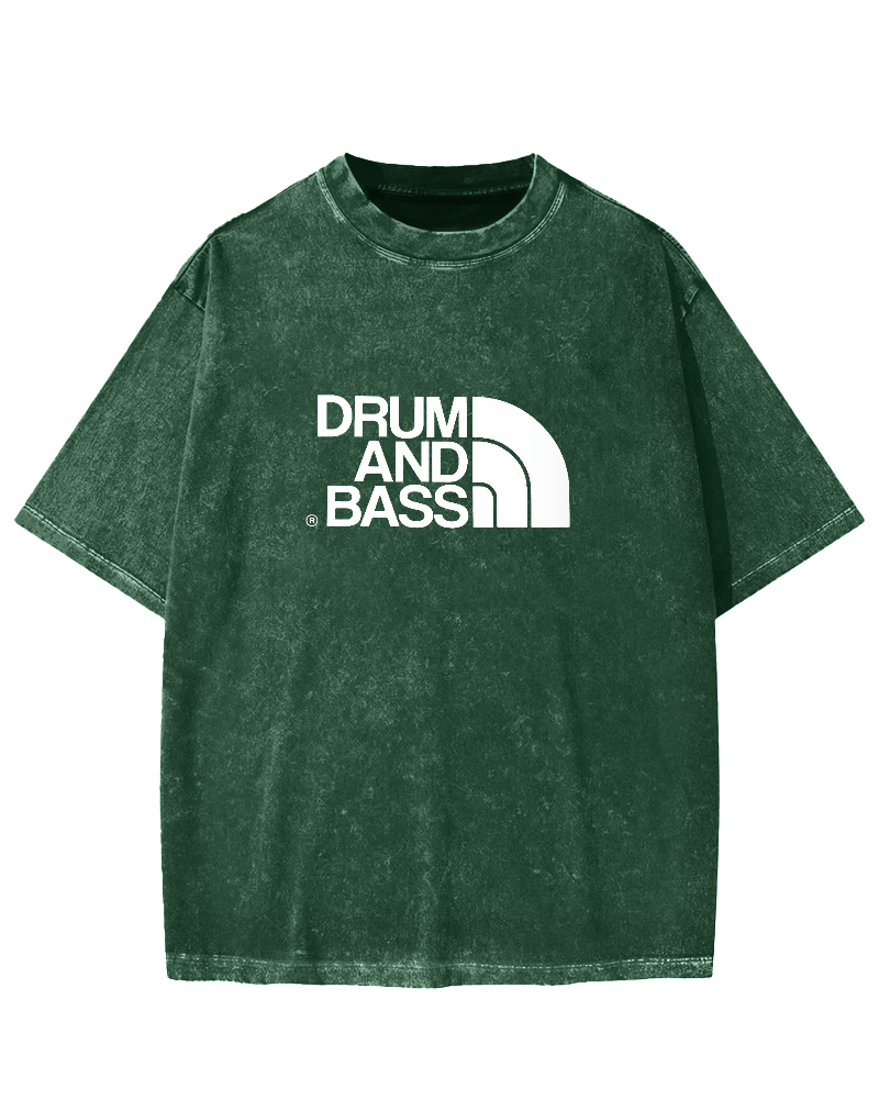 Drum & Bass Vintage Washed T-shirt