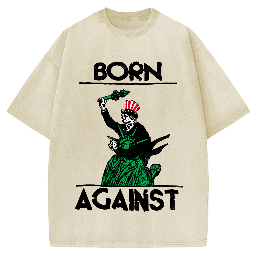 BORN AGAINST Vintage Washed T-shirt