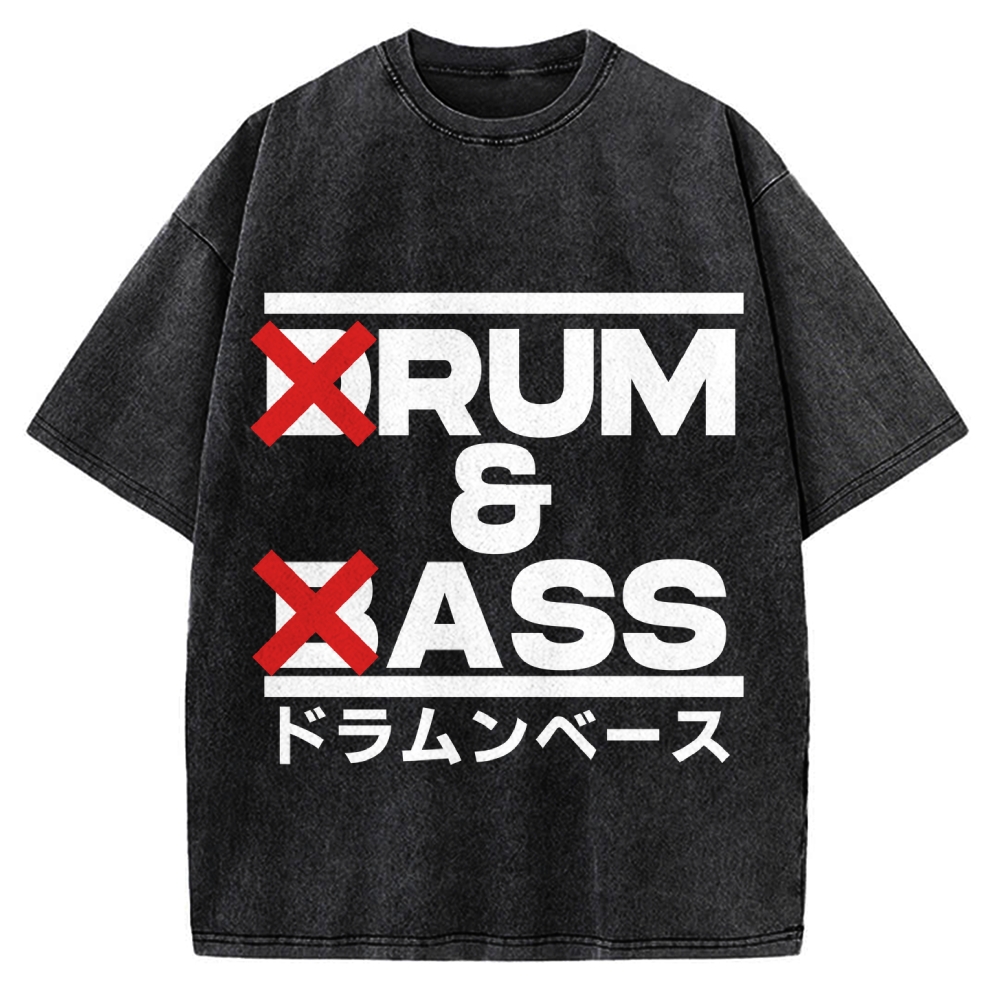 Drum & Bass Vintage Washed T-shirt