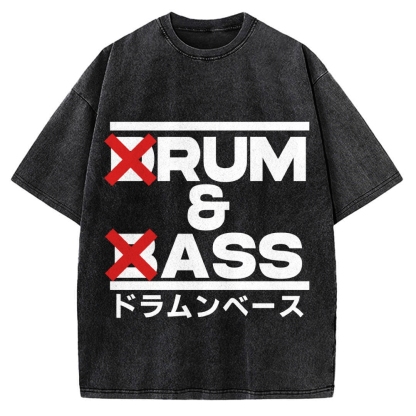 Drum & Bass Vintage Washed T-shirt