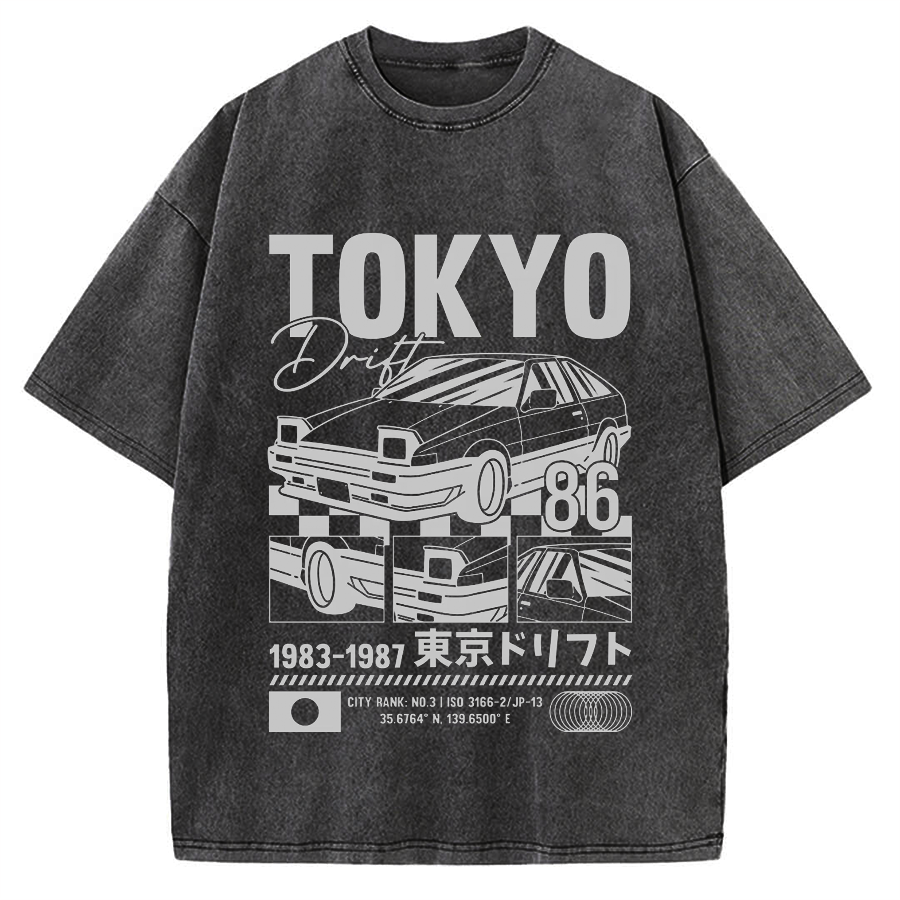 Tokyo 86 Vintage Washed T-shirt