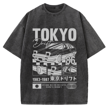 Tokyo 86 Vintage Washed T-shirt
