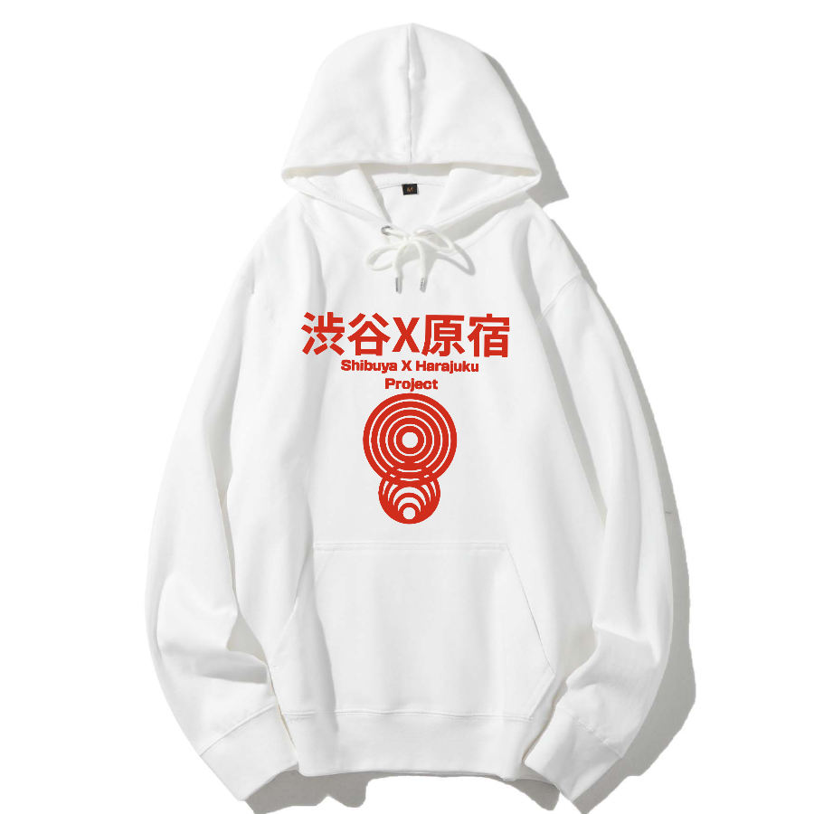 Retro Shibuya Harajuku Japanese Art Cotton Hoodie
