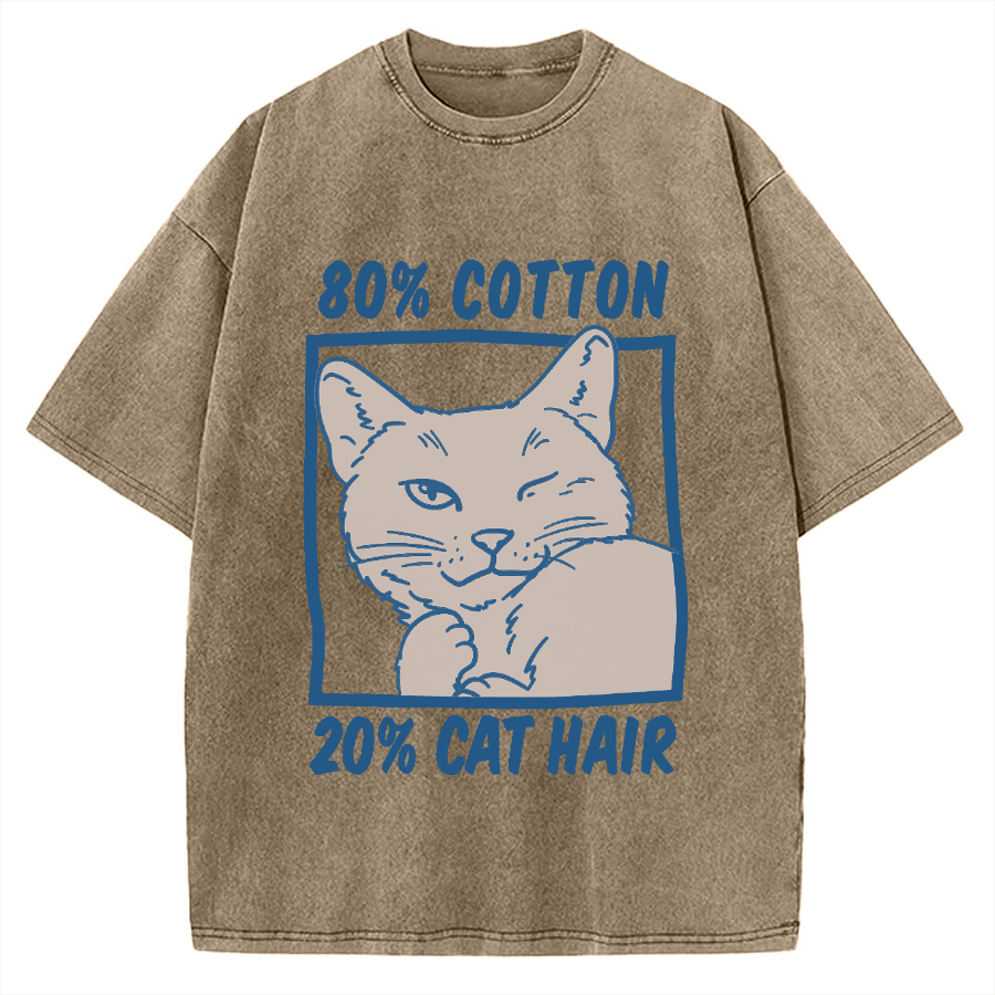 Funny Ingredient Distribution Vintage Washed T-shirt