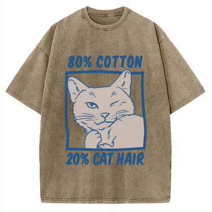 Funny Ingredient Distribution Vintage Washed T-shirt