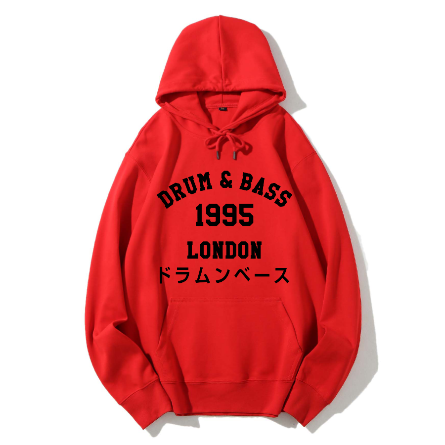Drum & Bass 1995 Cotton Hoodie