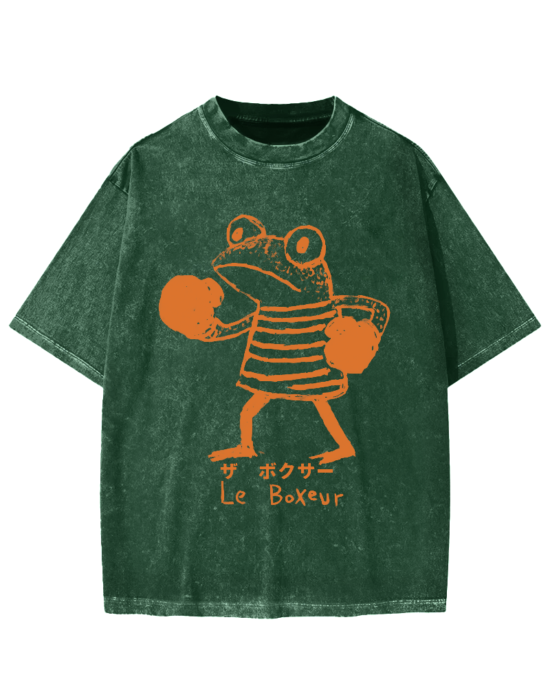 The Frog Boxer Vintage Washed T-shirt