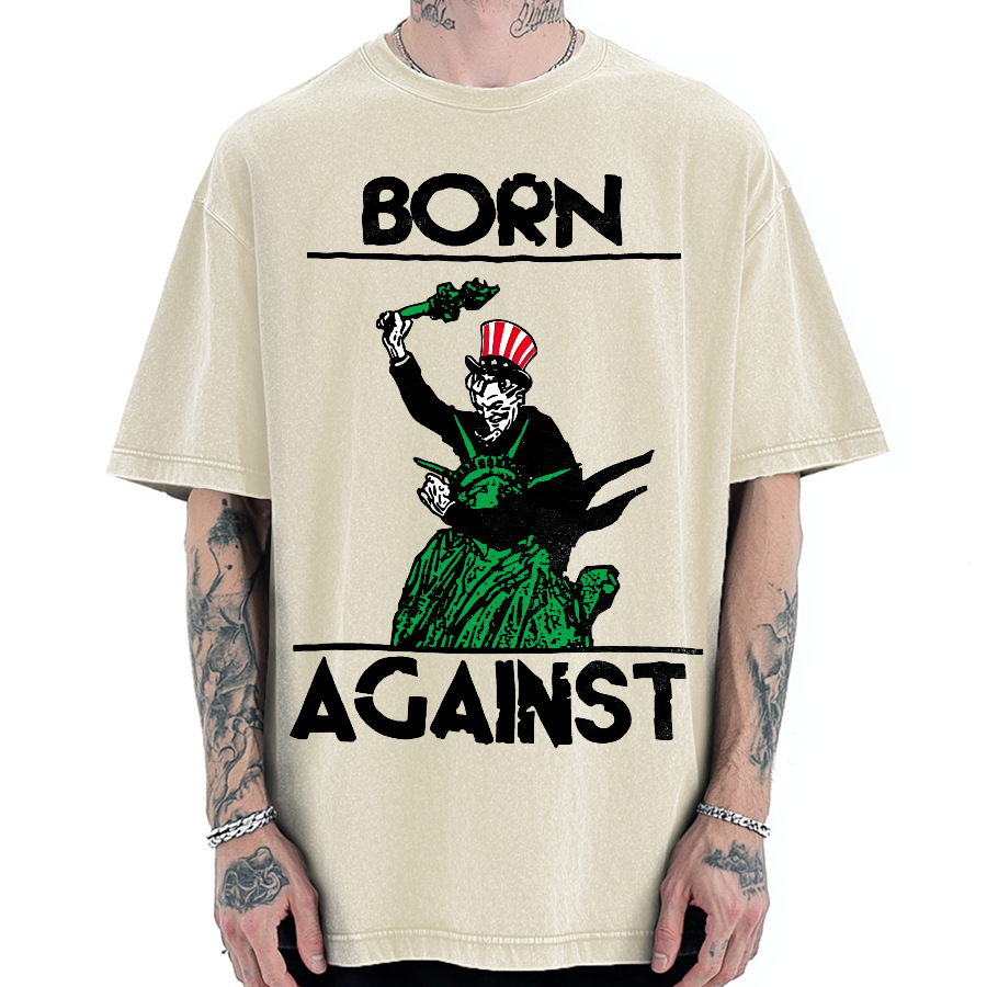 BORN AGAINST Vintage Washed T-shirt