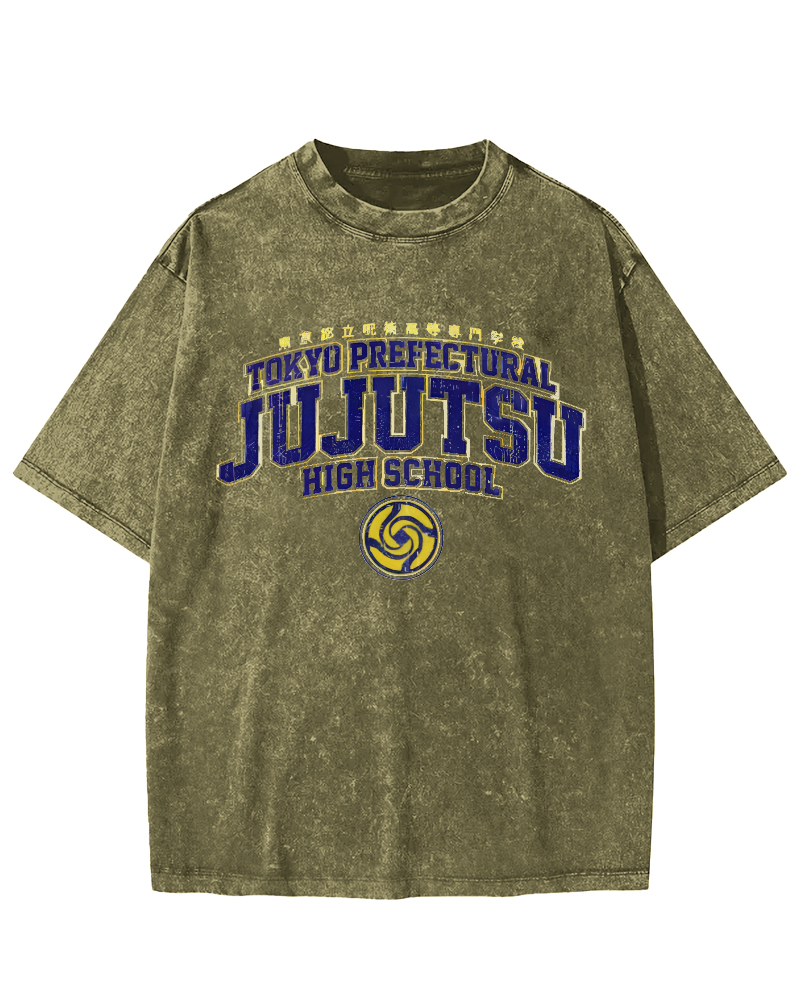 Tokyo Metropolitan University of Science and Technology Vintage Washed T-shirt-Zazasy