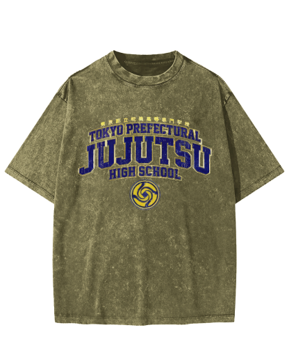 Tokyo Metropolitan University of Science and Technology Vintage Washed T-shirt-Zazasy