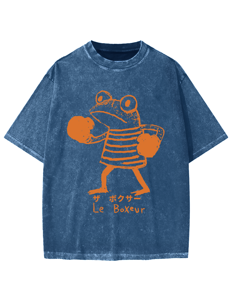 The Frog Boxer Vintage Washed T-shirt