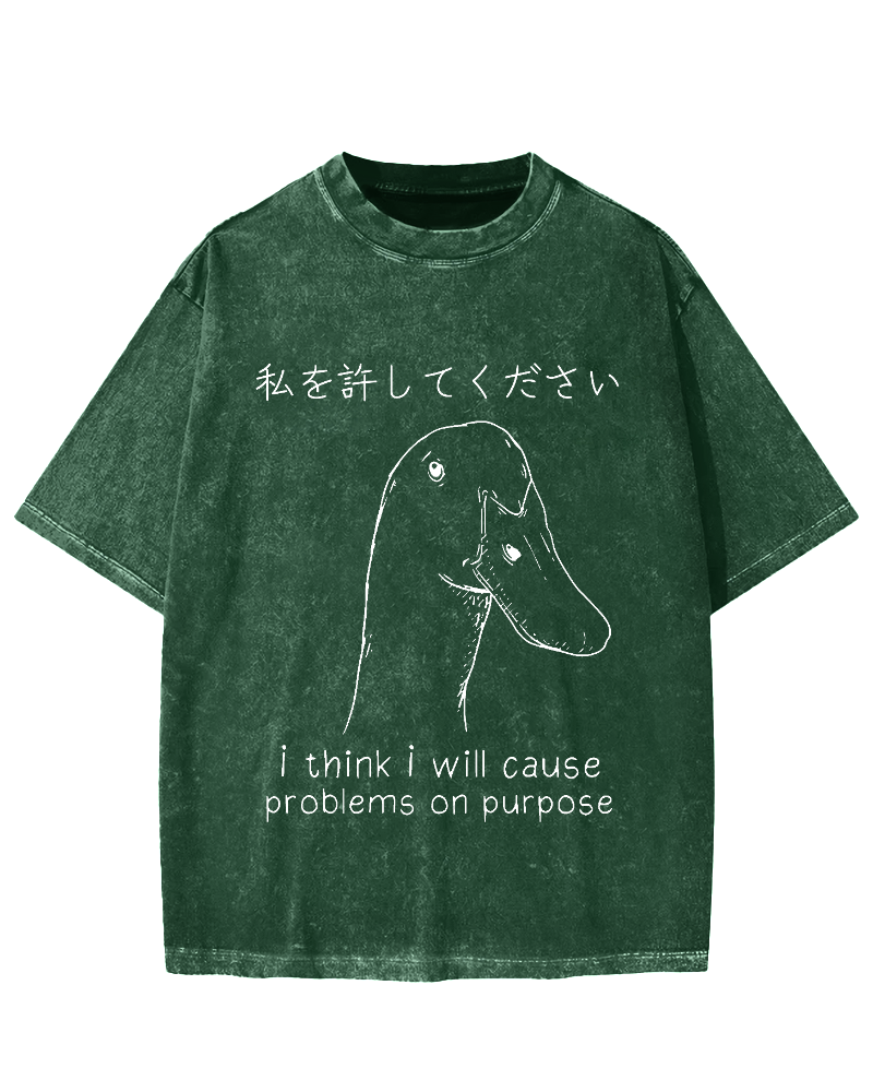Stupid Goose Vintage Washed T-shirt