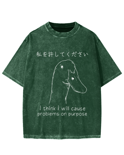 Stupid Goose Vintage Washed T-shirt