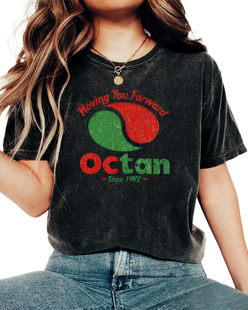 OCTAM SINCE 1992 Vintage Washed T-shirt
