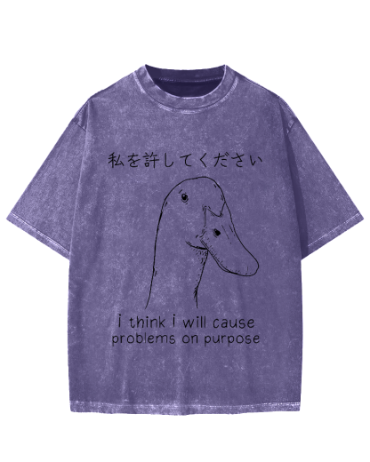 Stupid Goose Vintage Washed T-shirt