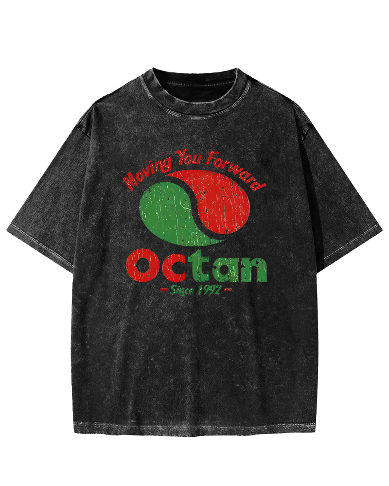 OCTAM SINCE 1992 Vintage Washed T-shirt