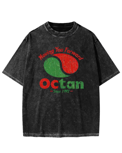 OCTAM SINCE 1992 Vintage Washed T-shirt
