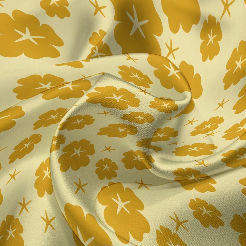 Japanese style floral comfortable long sleeved shirt and pajama set