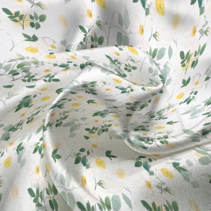 Japanese style floral comfortable long sleeved shirt and pajama set