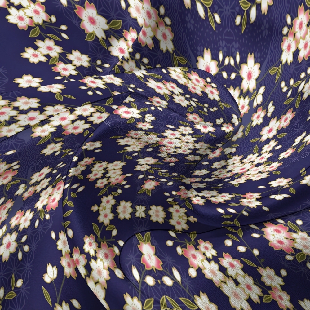 Fashionable floral comfortable long sleeved shirt pajama set