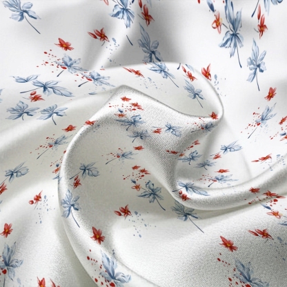 Plant and Flower Comfortable Long Sleeve Shirt and Pajama Set