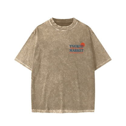 Tsukiji Market Washed T-shirt