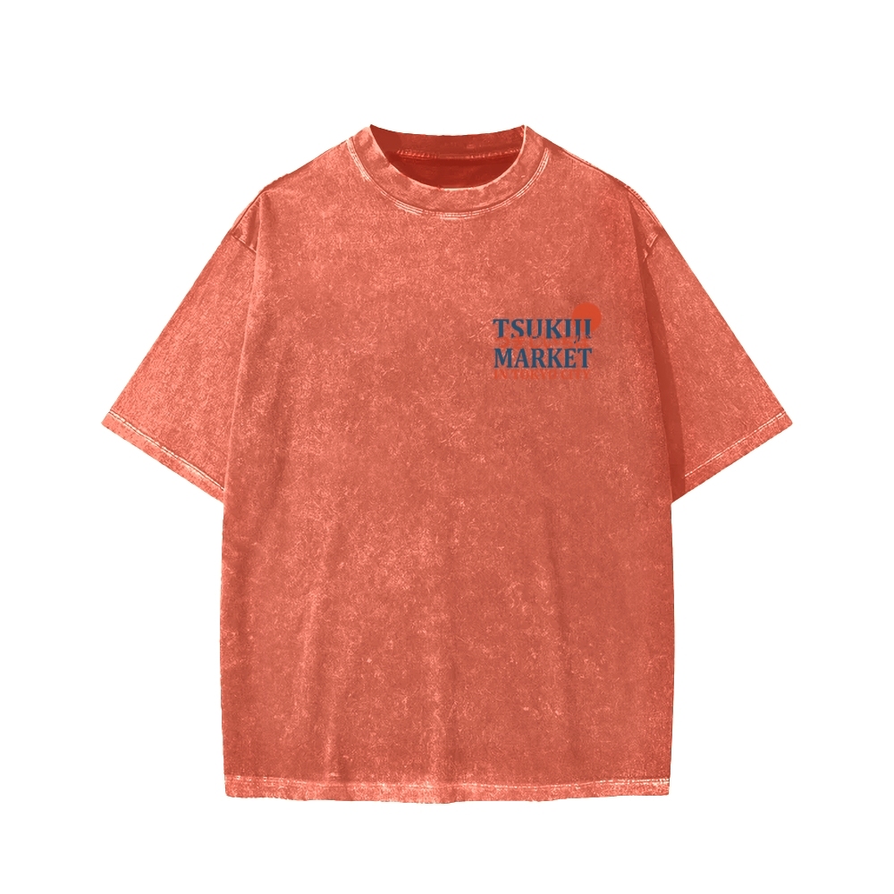 Tsukiji Market Washed T-shirt