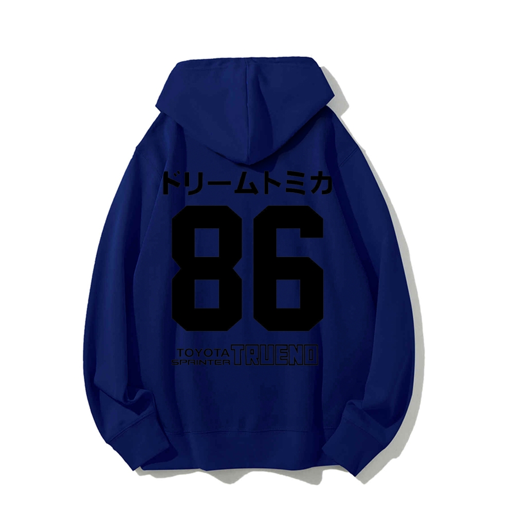 Dream TOMICA 86 Printed Back Cotton Hoodie
