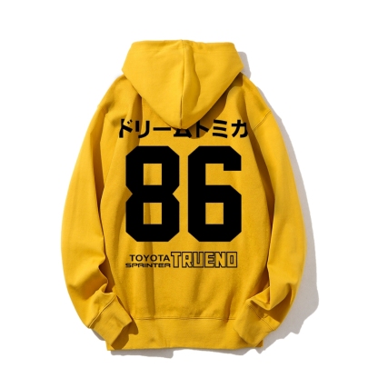 Dream TOMICA 86 Printed Back Cotton Hoodie