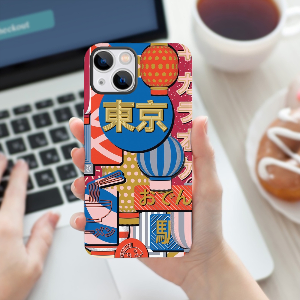 Colorful Tokyo Phone Cases
