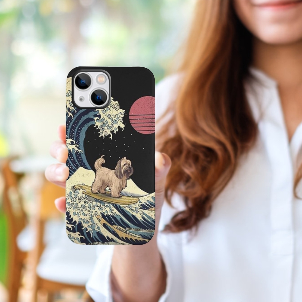 Surfing Dog Phone Cases