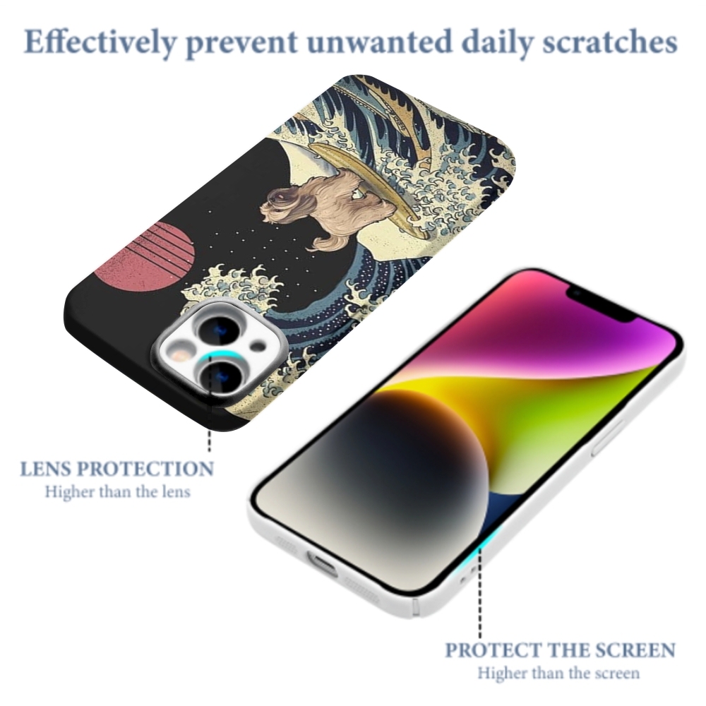 Surfing Dog Phone Cases