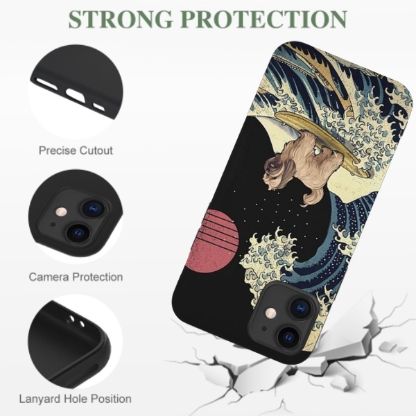 Surfing Dog Phone Cases